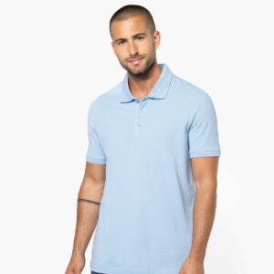 Polo piqué manches courtes homme